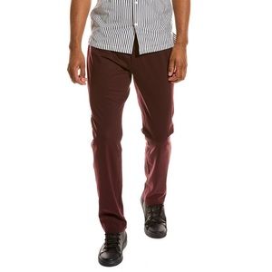 Theory Burgundy Slim Fit Pants Size 34